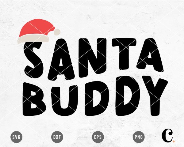 Santa Buddy SVG Online