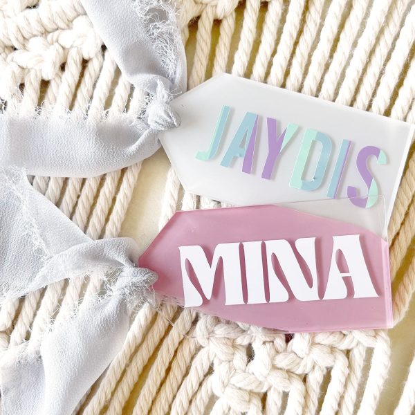 Tag Acrylic Blank For Discount
