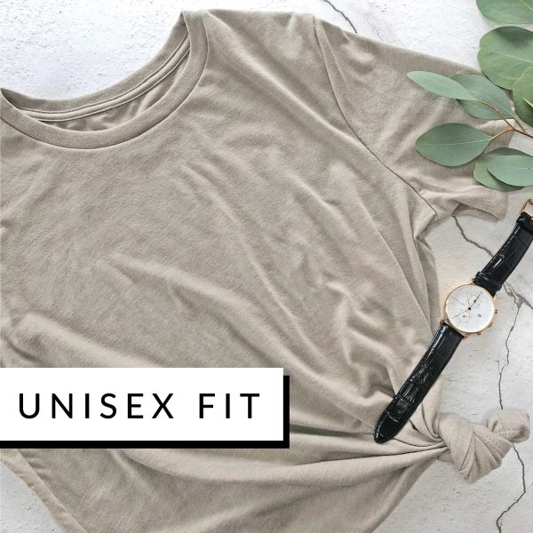 Unisex Unisex Tag-Less Tee Khaki Sale