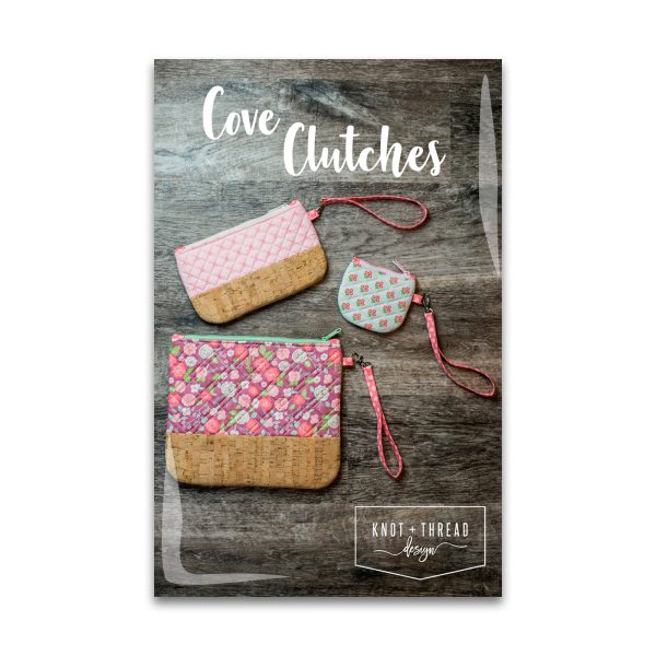 Cove Clutches - Bag Tote Pattern - Knot and Thread - KAT 104 - Printed Pattern on Sale