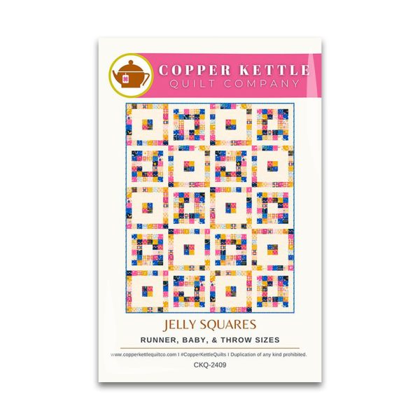 PREORDER - Jelly Squares Quilt Pattern - Sarah Sumbera - CKQ 2409 - Printed Pattern on Sale