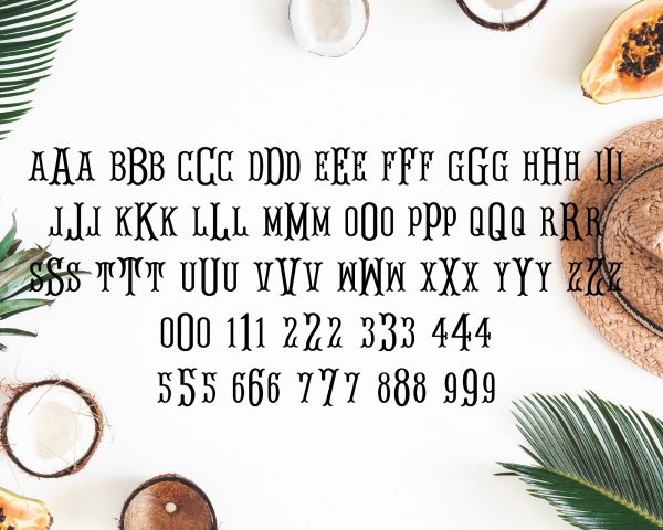 Fishtail Monogram SVG on Sale - Image 3