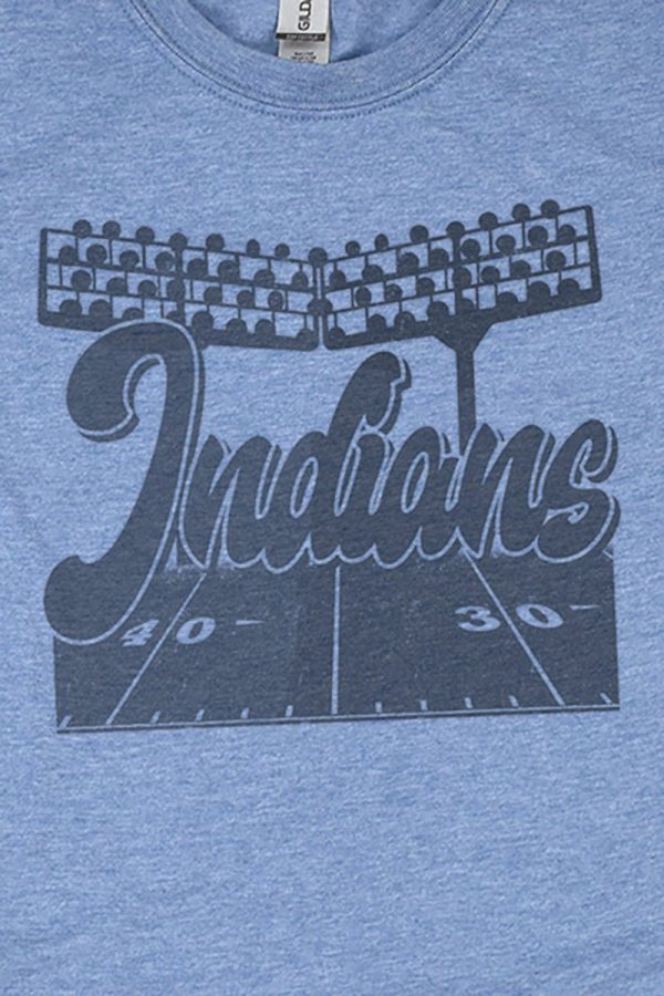 Stadium Indians Softstyle Adult T-Shirt Discount - Image 2