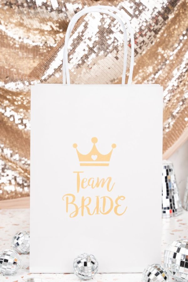 75% OFF DEAL DROP! Team Bride Small Gift Bag Cheap