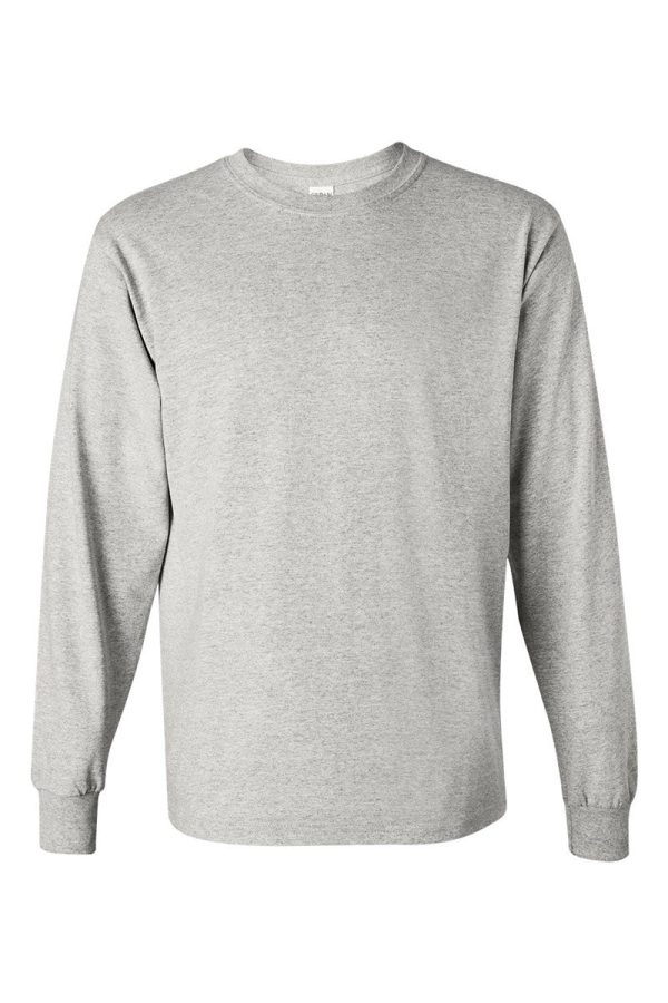 Colorful Candy Hearts Heavy Cotton Long Sleeve Adult T-Shirt Sale - Image 4