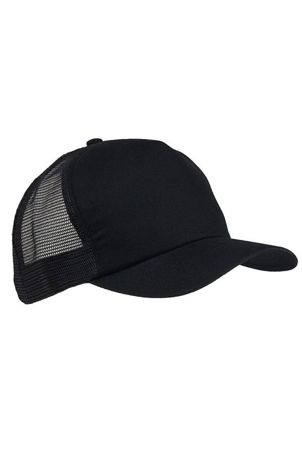 Check It Out Mama Green Twill Front Mesh Trucker Cap Supply - Image 4