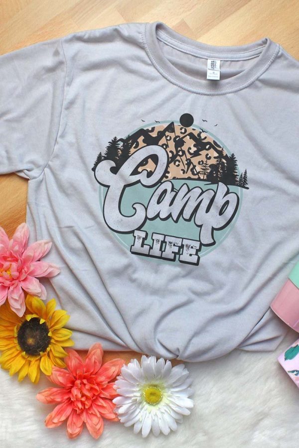 Camp Life Unisex Dri-Power Poly Tee Supply