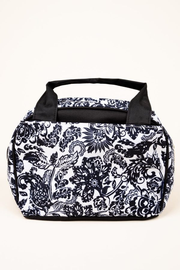 NGIL Victorian Garden Insulated Bowler Style Lunch Bag For Sale