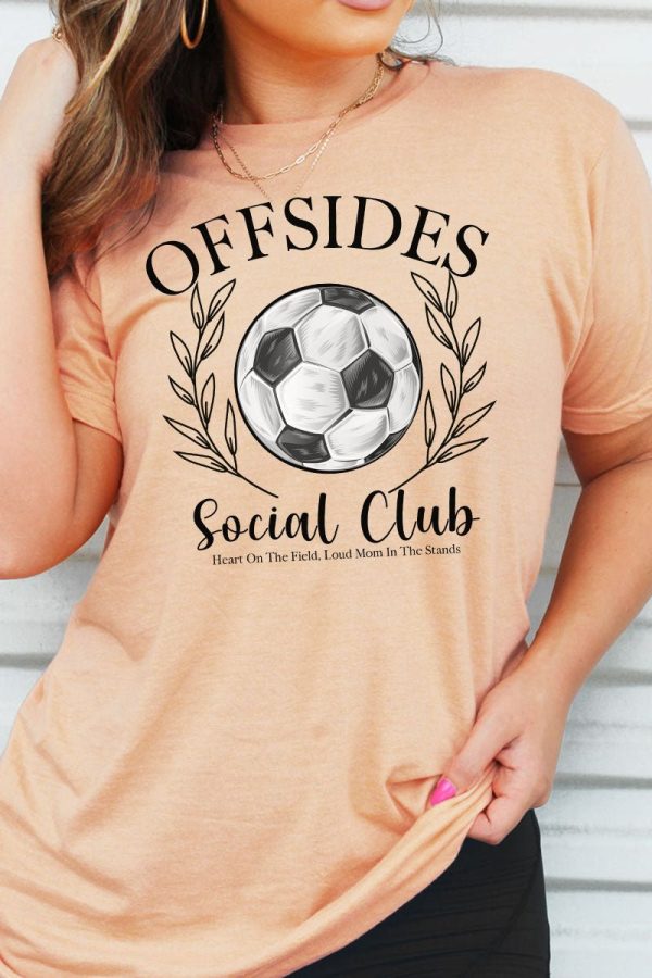 Soccer Offsides Social Club Unisex Blend Tee Online Sale