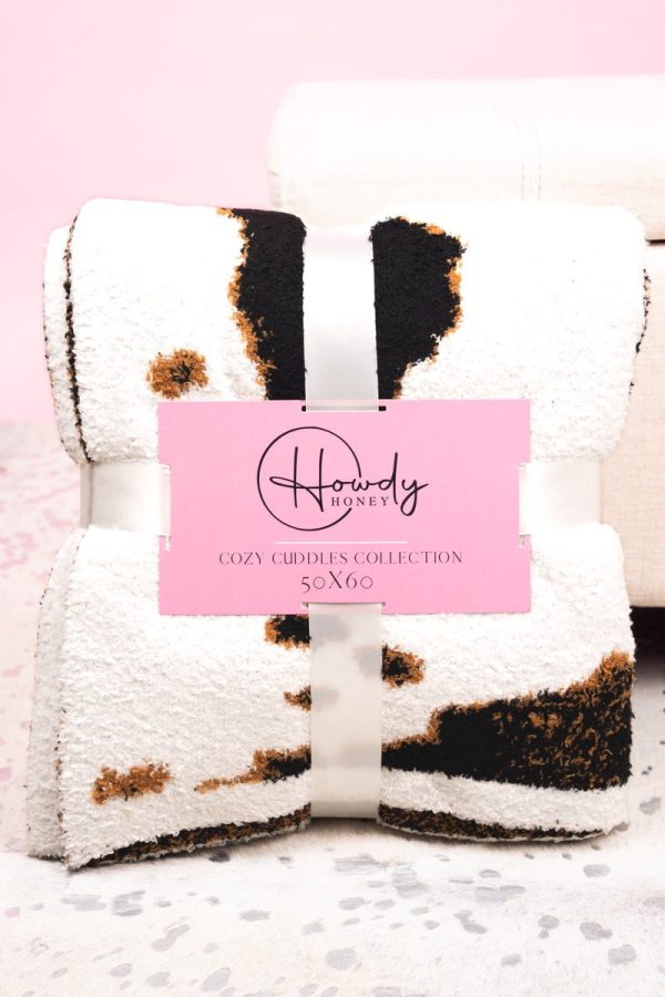 Cozy Cuddles Simply Moo-Velous Blanket Online Sale - Image 5